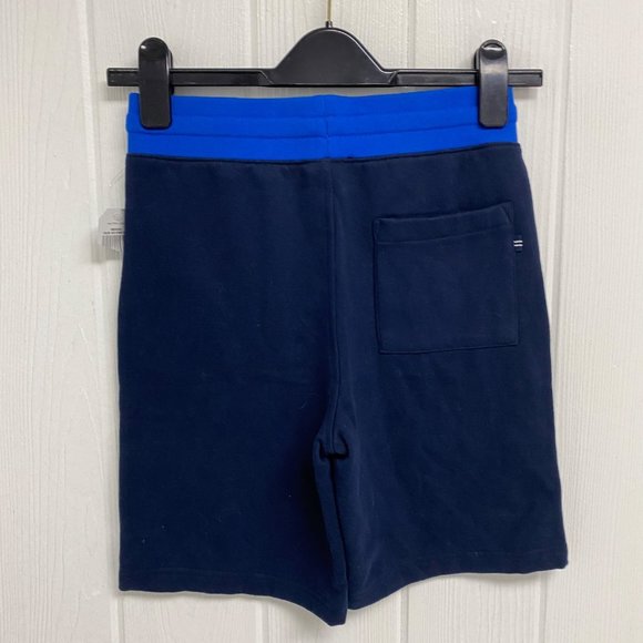 Nautica youth boys size 12  sweat shorts pull on blue with pockets - Picture 4 of 6